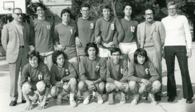  Prof. Stelio De VIdovich - Carmelo Ninfa - Alessandro D'Amico - Carlo Mazzerbo - Michele Salemi - Salvo Patelmo - Il dir. Agrillo -Italo Rapisarda - Carlo Ventimiglia - Nino De Cristoforo - Enrico Mongioì - Nuccio Tabacco- Roberto Midolo - (nati 1957/60)